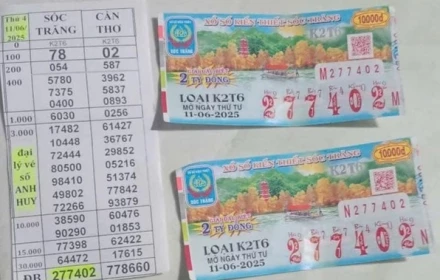 Vợ chồng bán vé số nghèo giữ lại 2 tờ, bất ngờ trúng độc đắc