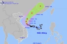 Bão số 1 mạnh cấp 10, giật cấp 13: Miền Trung tiếp tục mưa lớn, nguy cơ ngập úng ven biển