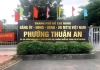 Thực hư hình ảnh bảng hiệu trụ sở phường Thuận An (Bình Dương) thuộc TPHCM