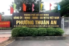 Thực hư hình ảnh bảng hiệu trụ sở phường Thuận An (Bình Dương) thuộc TPHCM