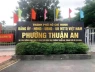 Thực hư hình ảnh bảng hiệu trụ sở phường Thuận An (Bình Dương) thuộc TPHCM