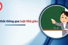 Những điều nhà giáo không được làm - theo Luật Nhà giáo 2025