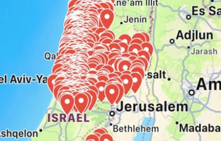 Một vụ phóng tên lửa Iran quy mô lớn nhắm vào các trung tâm đông dân cư khắp Israel
