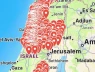 Một vụ phóng tên lửa Iran quy mô lớn nhắm vào các trung tâm đông dân cư khắp Israel