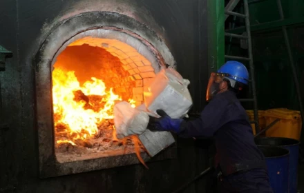 Cận cảnh tiêu hủy 500kg matúy mới đây ở Bình Chánh