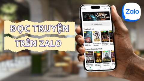 Cách đọc truyện ngay trên Zalo