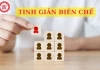Chốt 2 nhóm cán bộ, công chức chưa phải tinh giản biên chế ngay