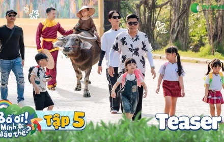 Bố ơi mình đi đâu thế - Tập 5: Duy Hưng - Trung Ruồi lần đầu đấu vật tại cố đô Hoa Lư