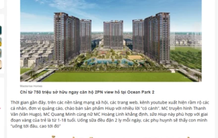 Bài học gì qua vụ quảng cáo, bán sữa Hiup "đểu" cho người tiêu dùng?
