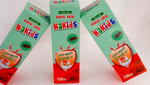 Thu hồi toàn quốc lô dầu gội Nakids làm sạch chấy vì sản xuất trái quy định
