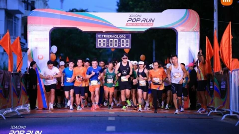 Xiaomi POP Run 2024 đánh dấu kỉ lục 17.000 chiếc Xiaomi Smart Band 9 đã được bán ra tại Việt Nam
