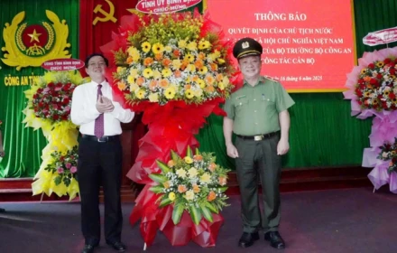 Những Giám đốc công an tỉnh được thăng hàm Thiếu tướng
