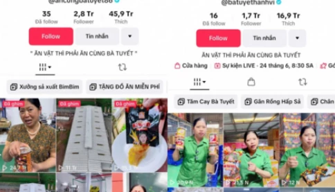 Bán đồ ăn vặt qua mạng, chất lượng ra sao mà giải thể, bà Tuyết ui?