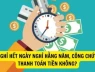 Nếu được thì tốt quá: Cán bộ, công chức sẽ nhận tiền khi không nghỉ hết những ngày nghỉ trong năm