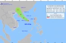 Áp thấp nhiệt đới trên Biển Đông, khả năng vào vịnh Bắc Bộ trong 2-3 ngày tới
