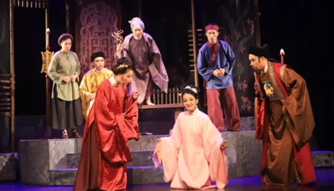 Khi Nhà hát Cải lương Việt Nam, Nhà hát Chèo Việt Nam, Nhà hát Tuồng Việt Nam hợp nhất