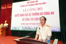 Đại tá Lê Văn Tuân được bổ nhiệm giữ chức Phó Giám đốc Công an TP Hà Nội