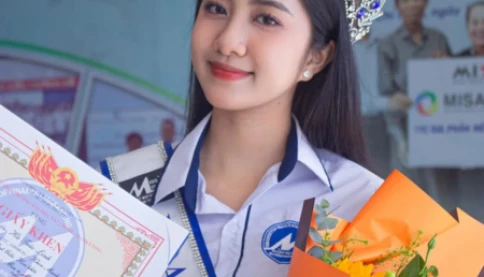 Khoảnh khắc đời thường dễ thương của tân Hoa hậu Việt Nam 2024 – Hà Trúc Linh