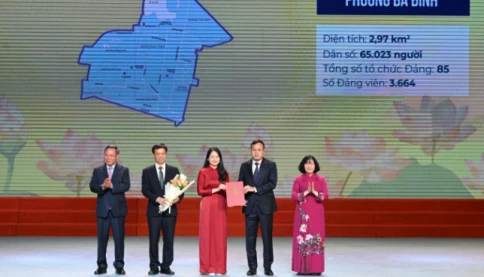 Hà Nội công bố 126 bí thư, chủ tịch xã phường