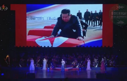 Kim Jong-un cầm nước mắt trước quan tài những người lính Triều Tiên đã thiệt mạng ở Kursk
