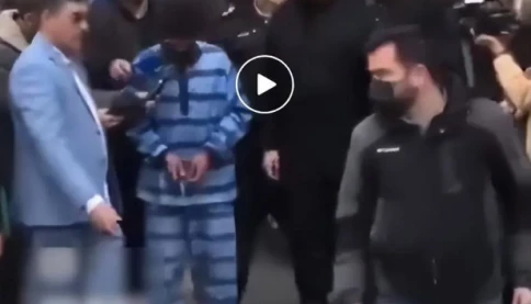 Iran còng tay điệp viên Mossad diễu phố trước khi hành quyết