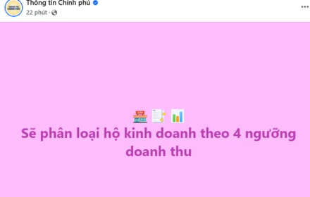 Hộ kinh doanh xem mình thuộc diện nào trong 4 ngưỡng doanh thu?