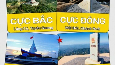 🇻🇳4 điểm cực của Việt Nam, may quá vẫn giữ nguyên tên :x