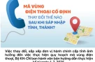 Mã vùng điện thoại thay đổi thế nào sau khi sáp nhập tỉnh thành?