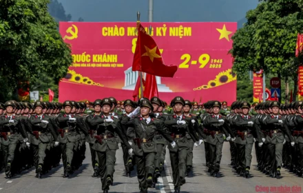 Lộ trình chính thức lễ diễu binh, diễu hành Quốc khánh 2/9 tại Hà Nội