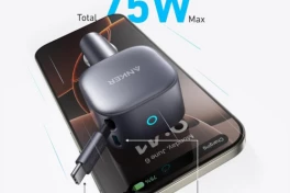 Anker ra mắt bộ sạc ô tô cực nhỏ gọn, sạc nhanh 75W, giá lại rẻ