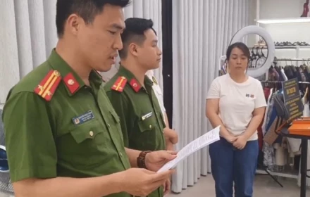 Tạm giữ hình sự Nguyễn Thị Thu Hường bán hàng online trốn thuế hàng tỷ đồng ở Hà Nội