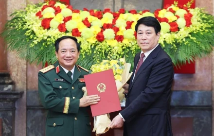 Quá trình công tác của Đại tướng mới nhất của Việt Nam