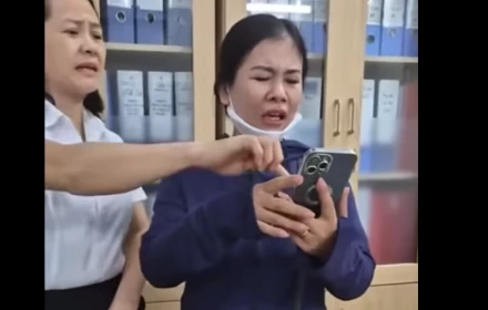 Video người phụ nữ hốt hoảng phát hiện mất 1,5 tỷ sau cú điện thoại lừa đảo