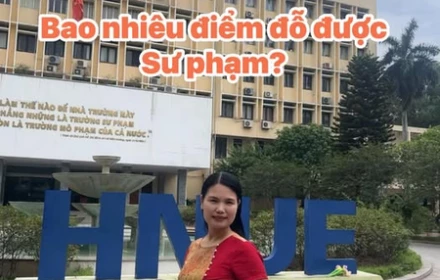 Bao nhiêu điểm đỗ ngành sư phạm?