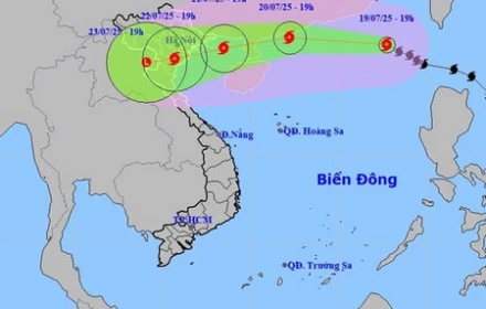 Bão số 3 Wipha sẽ diễn biến ra sao?