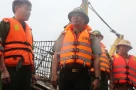 Công an khám nghiệm hiện trường tàu Vịnh Xanh 58, nguyên nhân tàu bị lật ra sao?