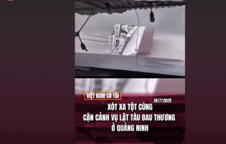 Cảnh báo thông tin sai liên quan vụ lật tàu Vịnh Xanh 58