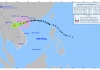 Bão số 3 Wipha mạnh thêm 1 cấp, cách Hưng Yên 280km - Ninh Bình 310km