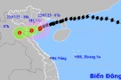 Bão số 3 Wipha đã vào ven bờ Hải Phòng - Ninh Bình, nhiều nơi mưa lớn