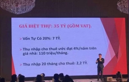 Có 35 tỷ gửi ngân hàng lấy lãi hay mua biệt thự cho thuê?