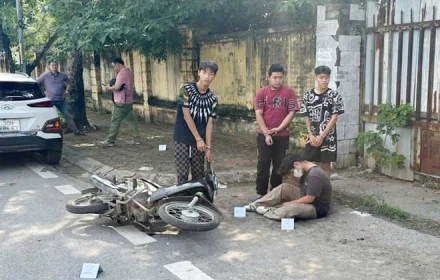 Bắt nhóm thanh, thiếu niên nghiện game, hết tiền, cướp xe ôm trong đêm
