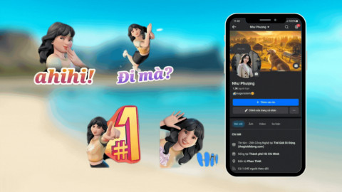 Cách thêm avatar sticker động độc đáo lên trang cá nhân Facebook