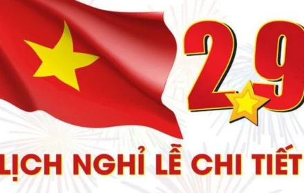 Lịch nghỉ lễ Quốc khánh 2025 và lịch trình diễu binh diễu hành 2/9