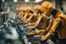 Đất nước Châu Á cứ 100 nhân viên trong nhà máy thì hơn 10 trong số đó là robot