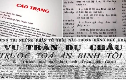 Vụ án Trần Dụ Châu đã 75 năm rồi, có ai còn nhớ?