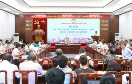 Đề án tinh gọn các hội quần chúng sẽ được trình Bộ Chính trị trước ngày 31/8