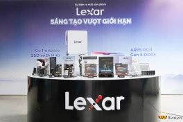 Lexar ra mắt dòng SSD di động cực nhỏ gọn cho điện thoại và bộ nhớ RAM DDR5 thế hệ mới tại Việt Nam