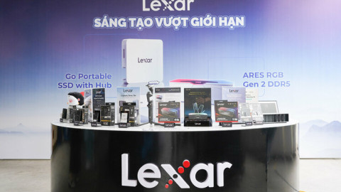 Lexar ra mắt dòng SSD di động cực nhỏ gọn cho điện thoại và bộ nhớ RAM DDR5 thế hệ mới tại Việt Nam