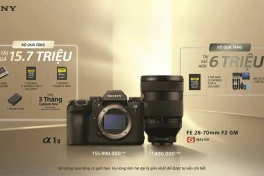 Máy ảnh flagship Sony Alpha 1 II và ống kính zoom G Master FE 28-70mm đầu tiên với khẩu độ cố định F2 trình làng tại Việt Nam