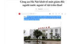 Một giám đốc người nước ngoài vừa bị khở tố về tội trốn thuế là ai?
